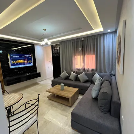Gueliz Luxe Apartment Marrakesch Exterior foto